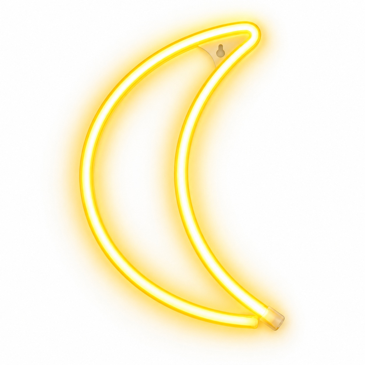 Настенный LED неоновый светильник Луна Arnolux 1.7W желтый (ARN-35-WL-Moon-YL)