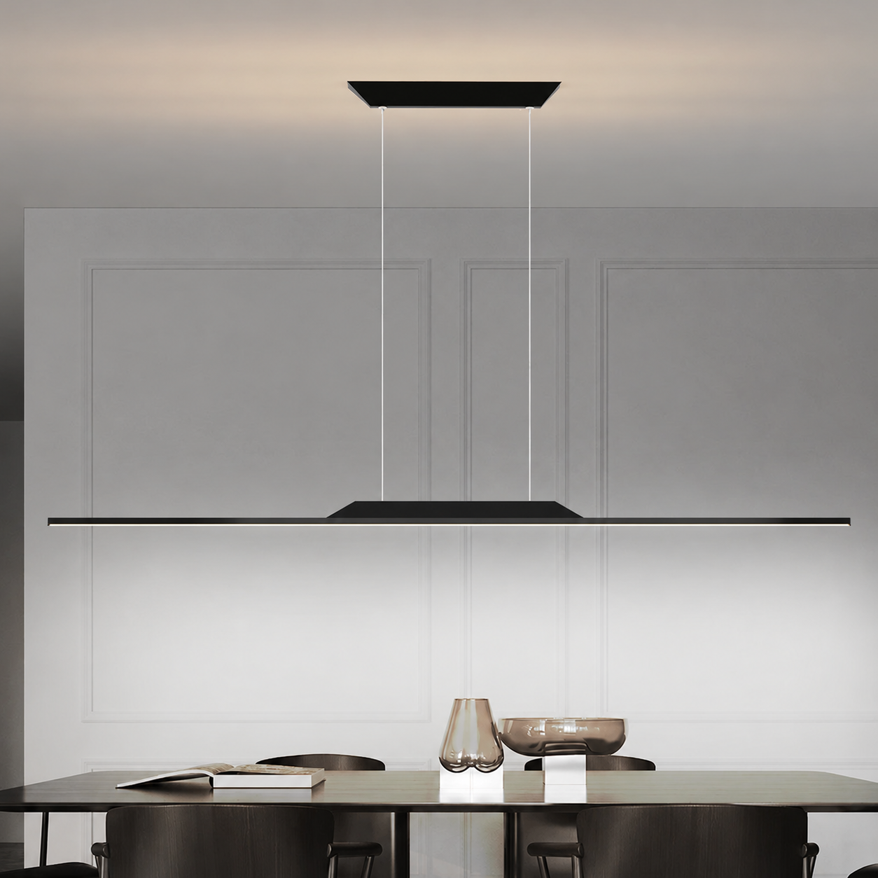 Люстра Berger 7019-PL-31 LED 31 Вт 4000 K, чорний · 8