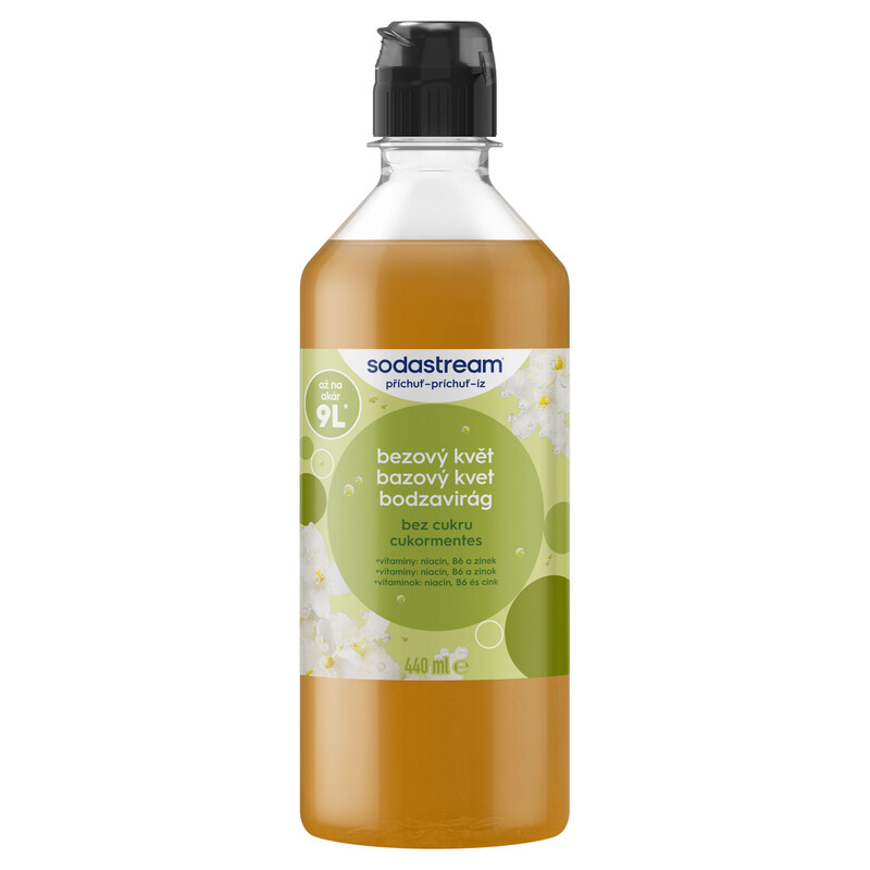 Сироп SodaStream Цветы бузины без сахара, 440 мл