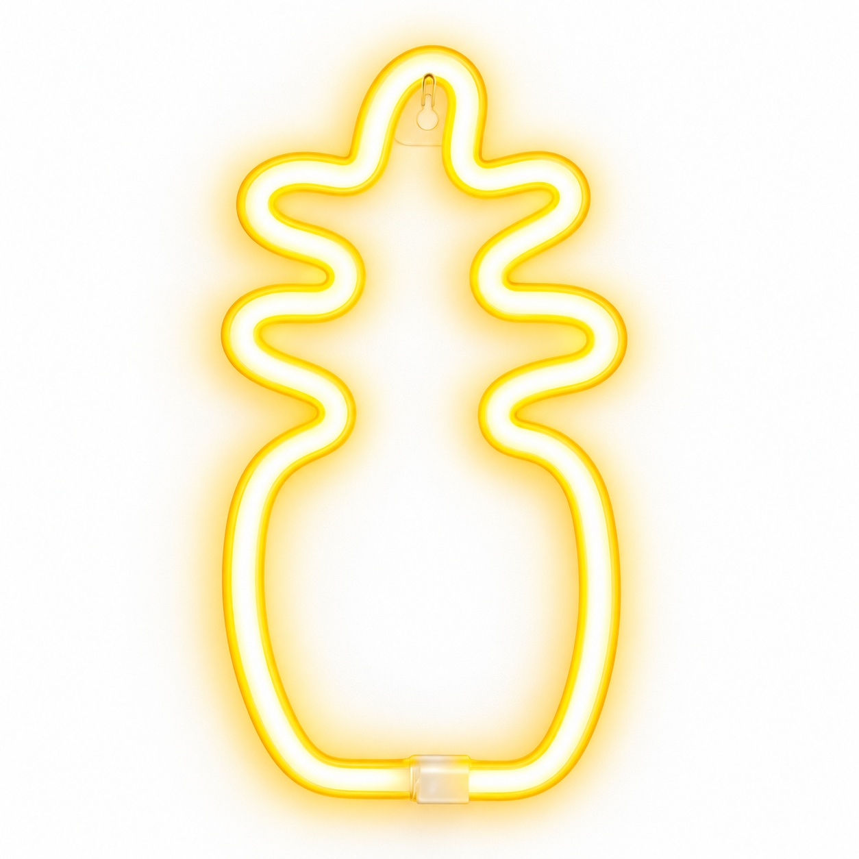 Настенный LED неоновый светильник Ананас Arnolux 1.8W желтый (ARN-39-WL-Pineapple-YL)