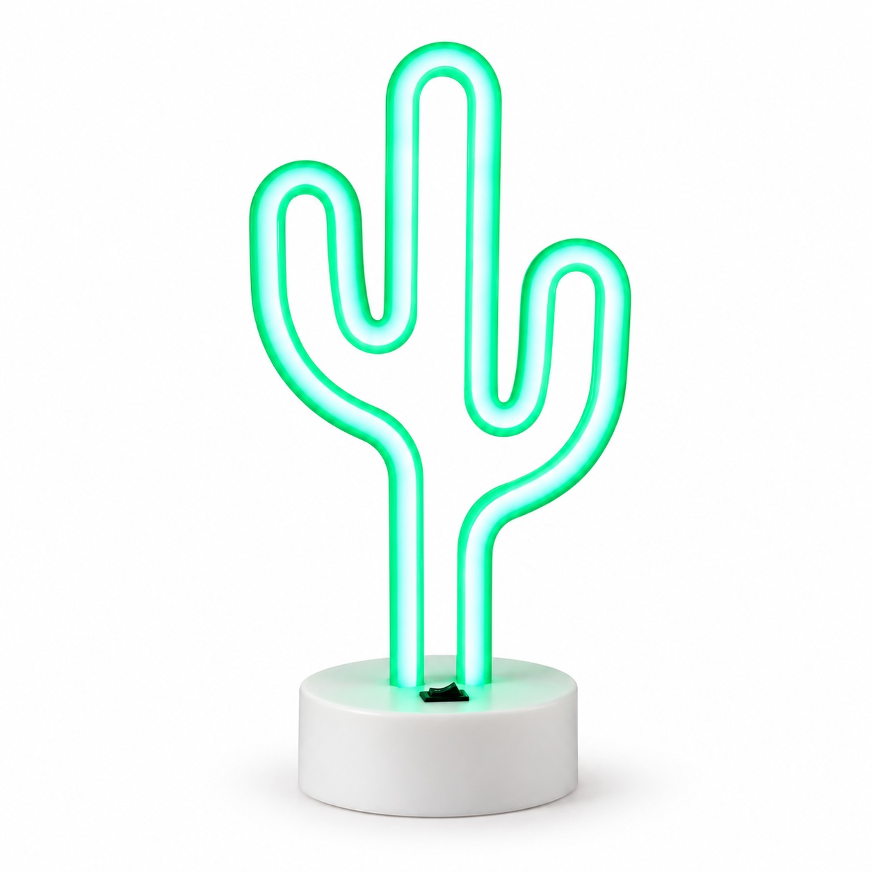 Настільний LED неоновий світильник Кактус Arnolux 1.9W зелений (ARN-09-TL-Cactus-GR) · 1