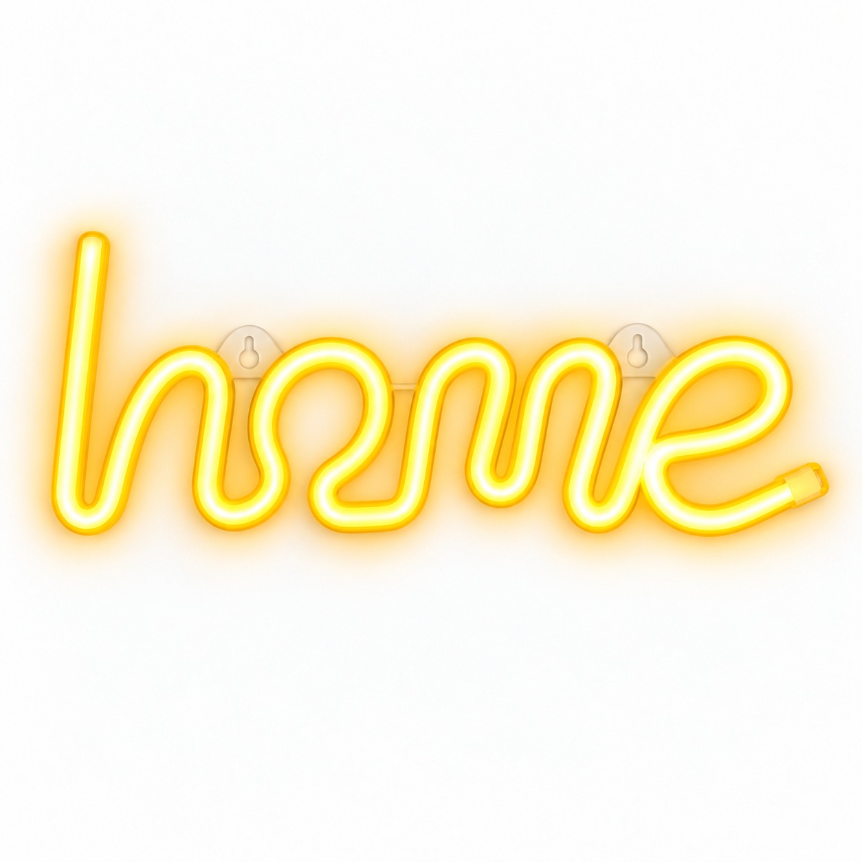 Настінний LED неоновий світильник Home Arnolux 1.8W жовтий (ARN-42-WL-Home-YL) · 1