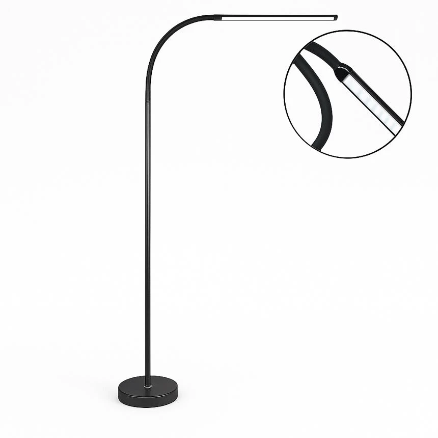 Торшер Berger 1049-FL-14 LED 14 Вт 4000 K, чёрный · 5