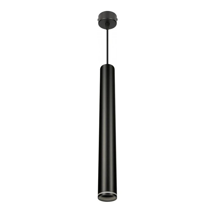 Подвесной светильник-тубус Berger 3031-PL-H50 GU10, чёрный · 3