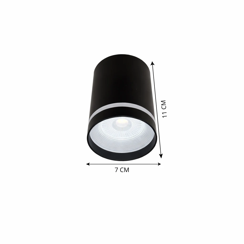 Точечный светильник Berger 3008-DL-1 GU10, чёрный · 7