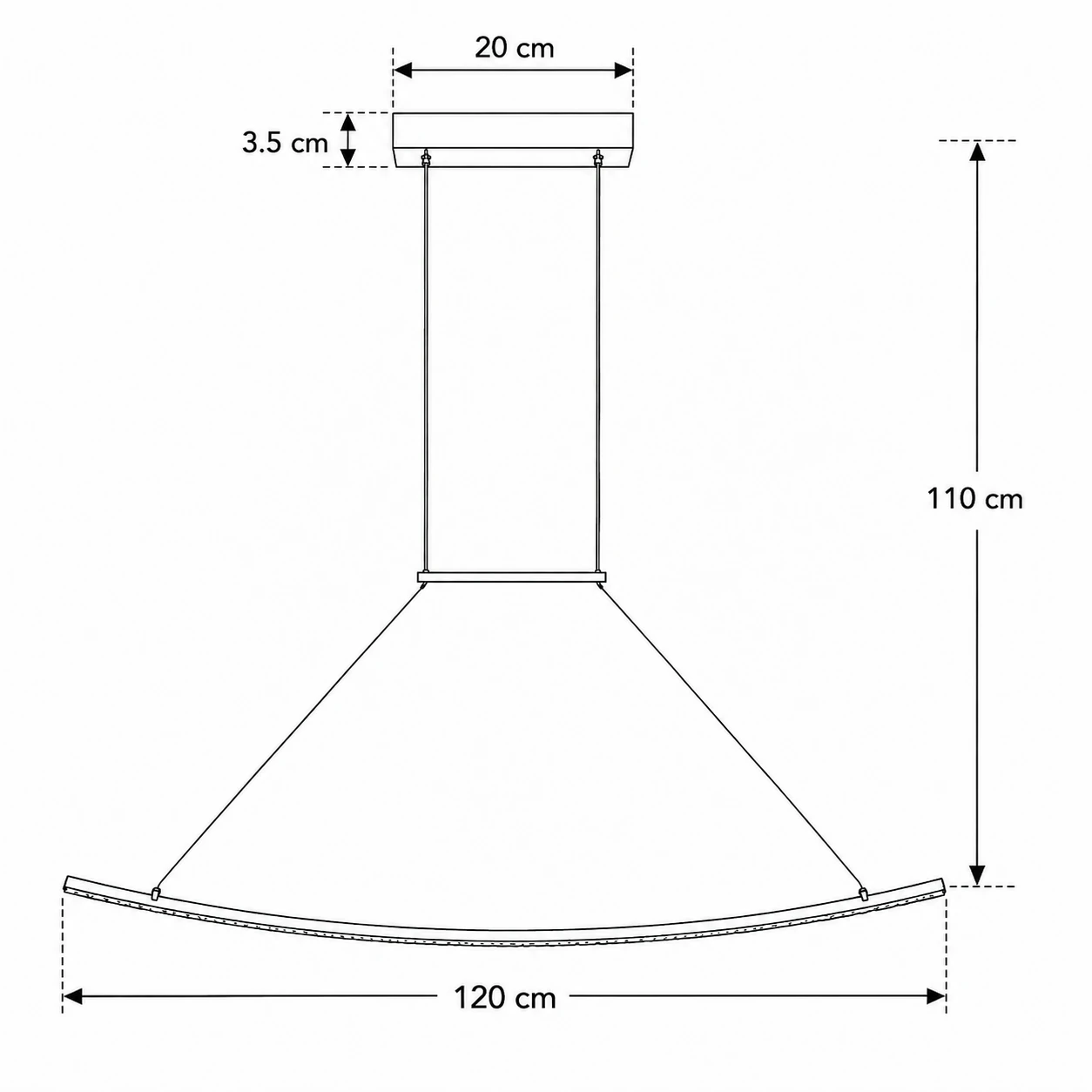 Люстра Berger 7020-PL-25 LED 25 Вт 4000 K, чёрный · 11