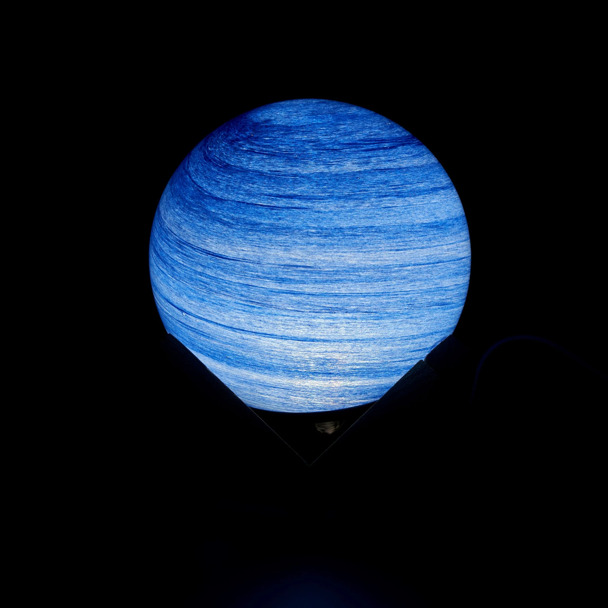 LED-ночник Berger 1039-NL-12 Glass Planet 3 Вт, синий · 4