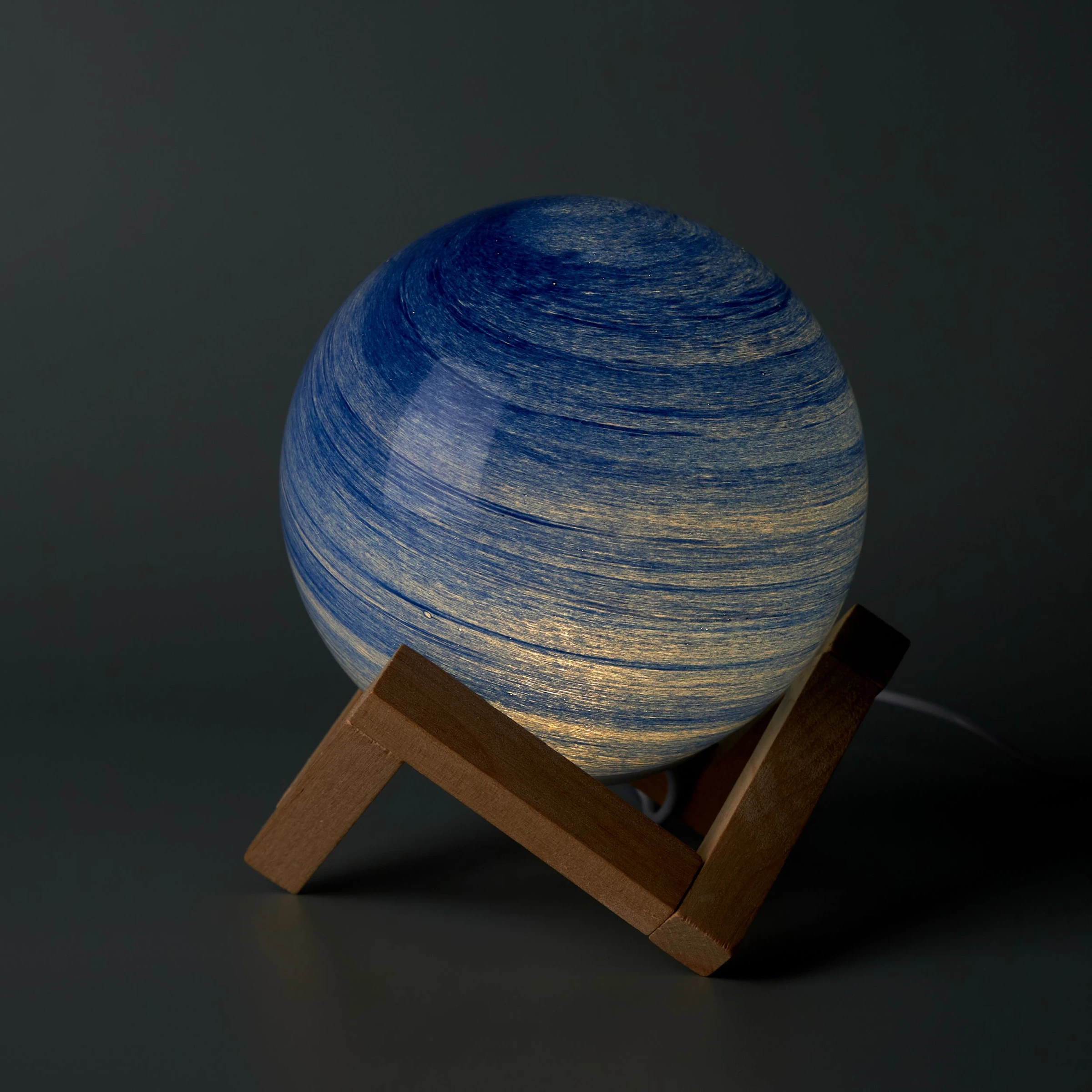 LED-ночник Berger 1039-NL-12 Glass Planet 3 Вт, синий · 6