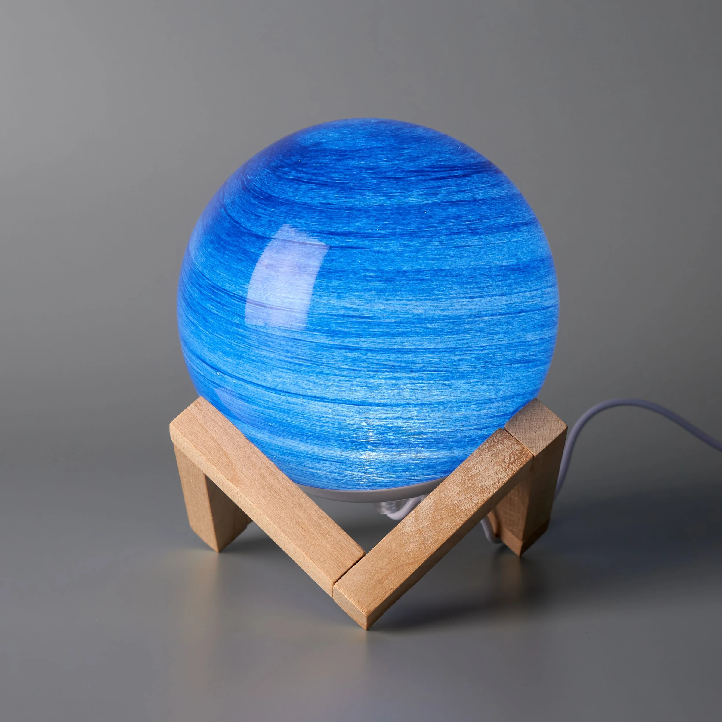 LED-ночник Berger 1039-NL-12 Glass Planet 3 Вт, синий · 3