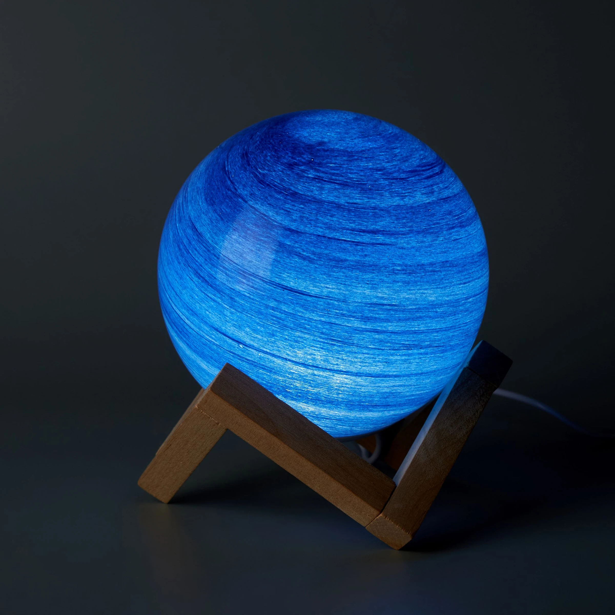 LED-ночник Berger 1039-NL-12 Glass Planet 3 Вт, синий · 5
