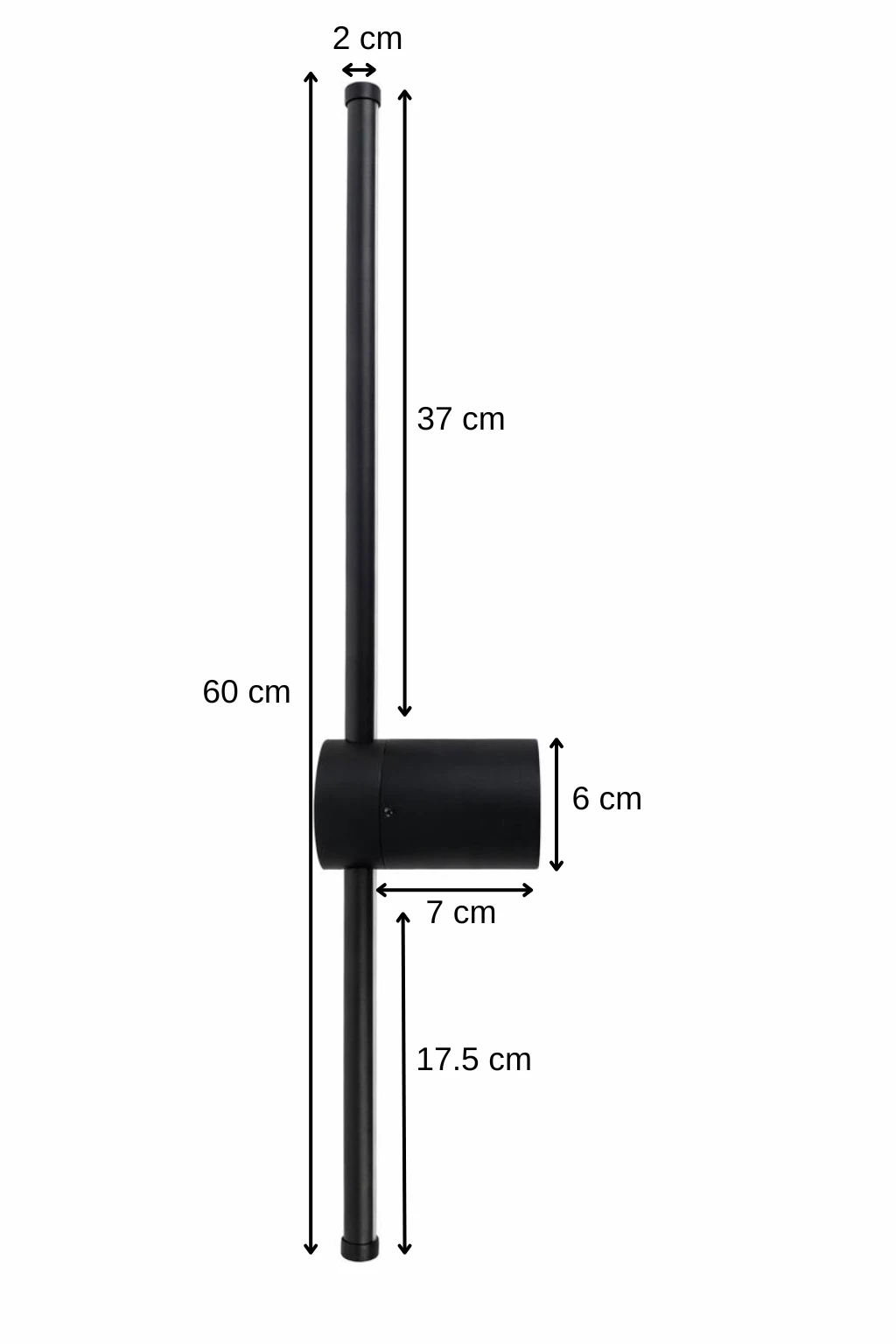 Бра Berger 1037-WL-9 LED 9 Вт 4000 K, чёрный · 7