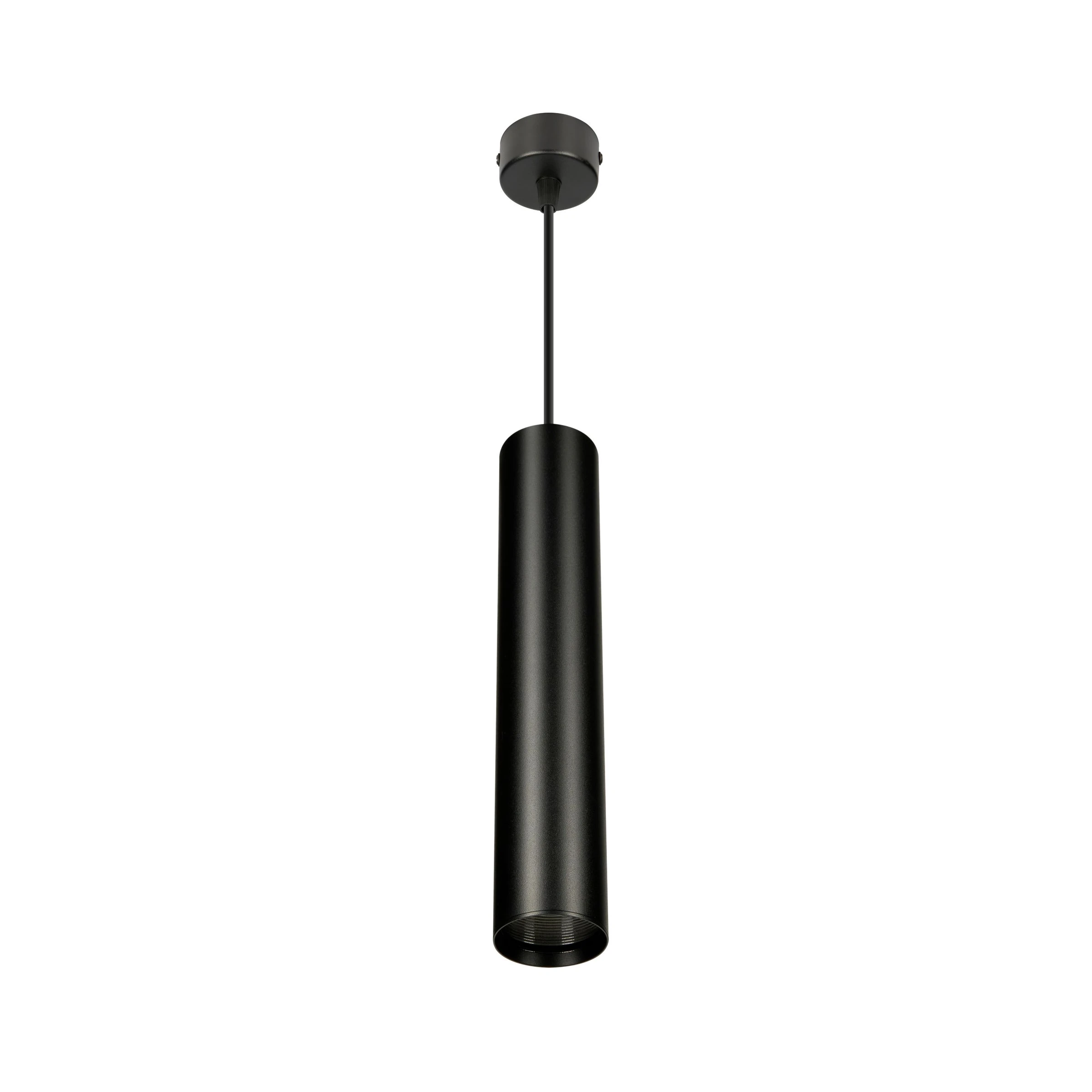 Подвесной светильник-тубус Berger 3030-PL-H30 GU10, чёрный · 3