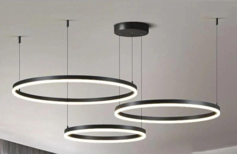 Люстра Bergs 7013-PL-75 LED 75 Вт 4000 K, чёрный · 2