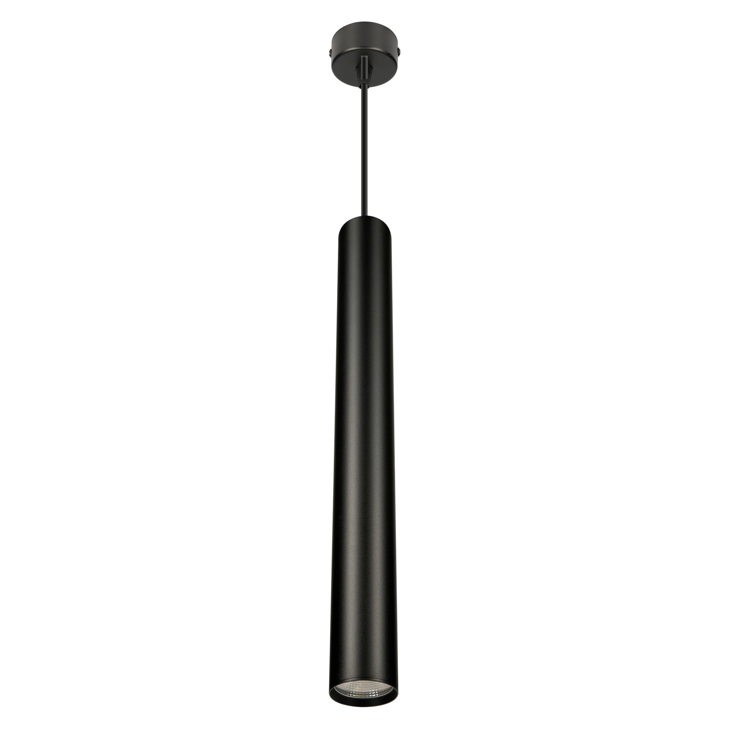 Подвесной светильник-тубус Berger 3030-PL-H50 GU10, чёрный · 3