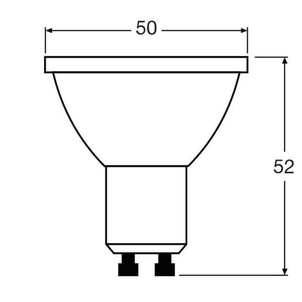 LED-лампа Bergs LB1-GU10-6W 6 Вт 4000 K, белый · 3