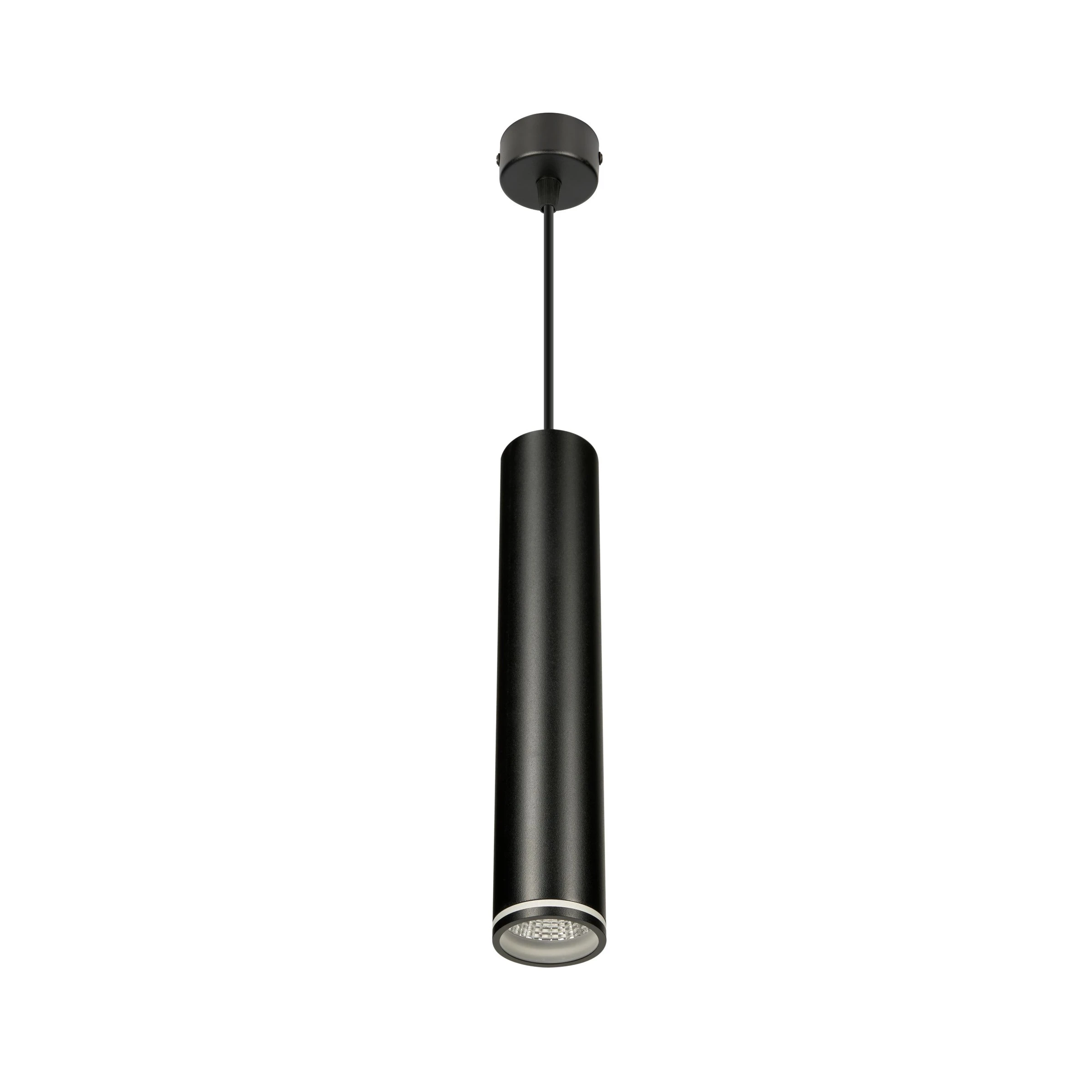 Подвесной светильник-тубус Berger 3031-PL-H30 GU10, чёрный · 3