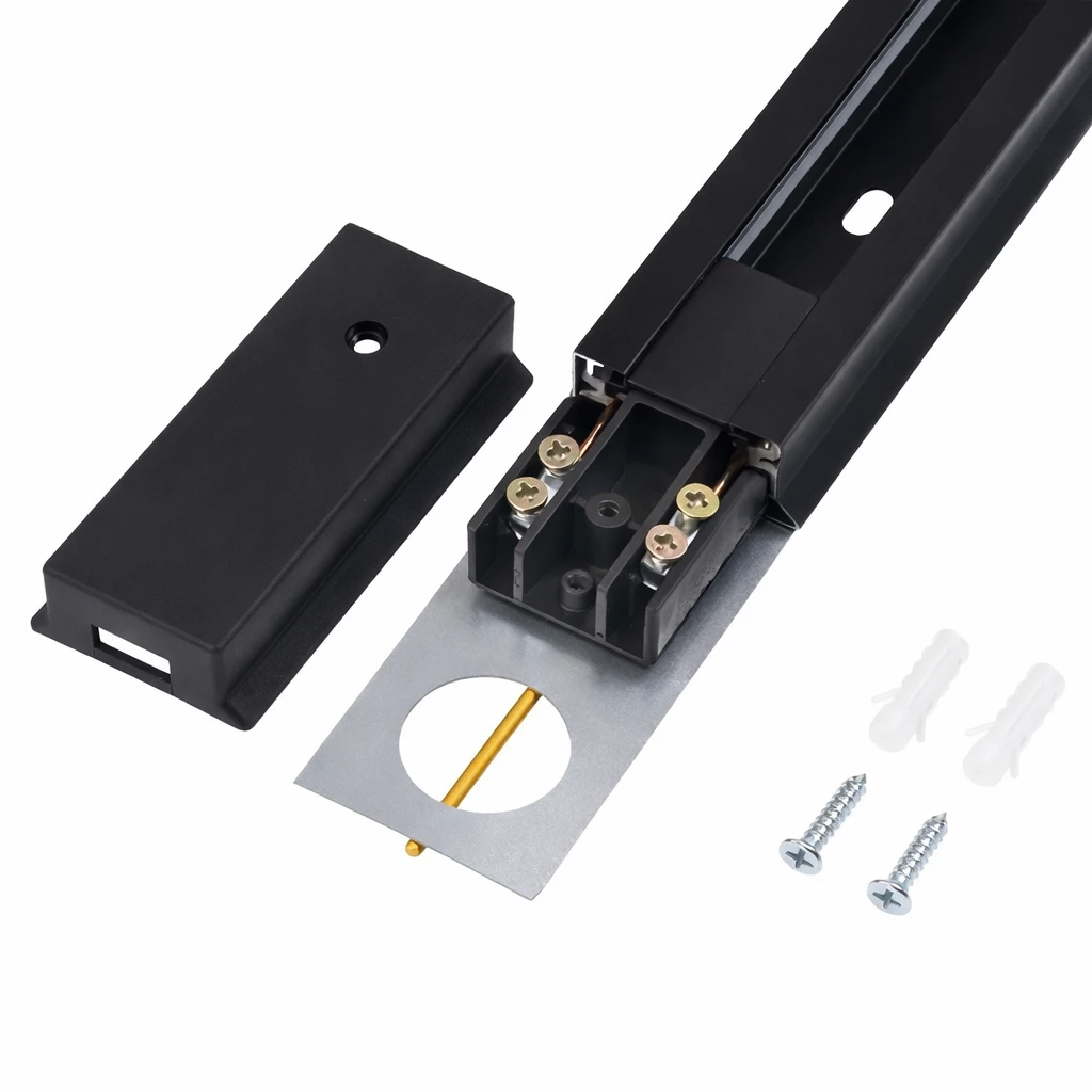 Комплект трекового освещения Bergs 511T4-200-6GU10 6 × GU10, чёрный · 5