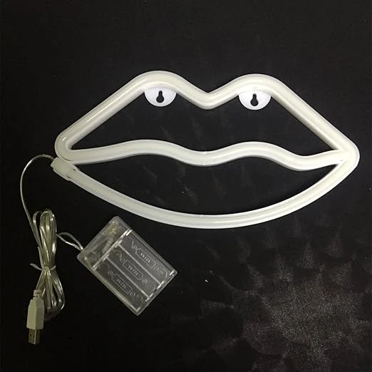 Декоративный LED-неон Arnolux 417-58-RD Губы 1,8 Вт, красный · 2