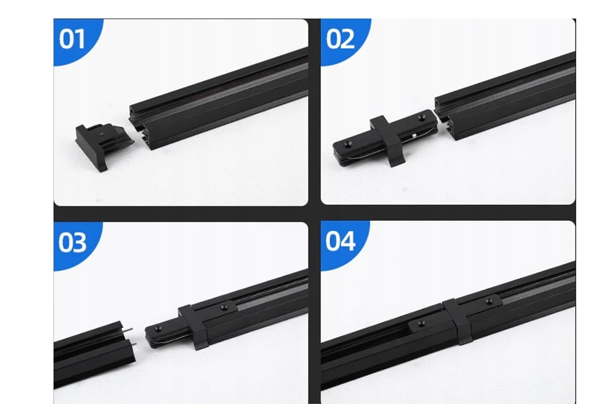 Комплект трекового освещения Berger 511T3-300-5GU10 5 × GU10, чёрный · 7