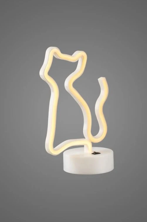 Настільний LED-нічник Arnolux 417-04-YL Кішка 1,8 Вт, жовтий · 5