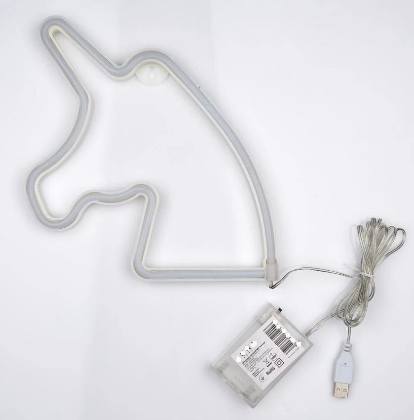 Декоративный LED-неон Arnolux 417-61-PN Единорог 1,8 Вт, розовый · 2