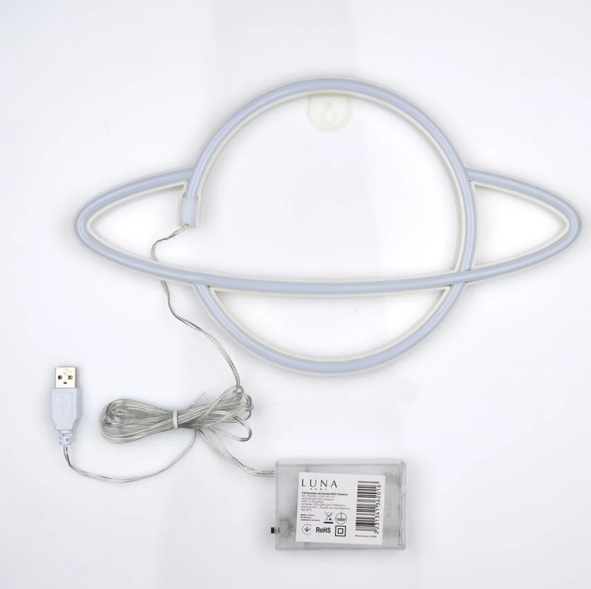 Декоративный LED-неон Arnolux 417-63-BLPN Планета 1,9 Вт, голубой, розовый · 2