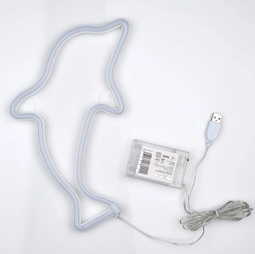 Декоративный LED-неон Arnolux 417-71-BL Дельфин 1,9 Вт, синий · 2