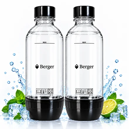 Набор бутылок Berger для сифонов SodaStream и Berger, 2 шт. по 0,5 л