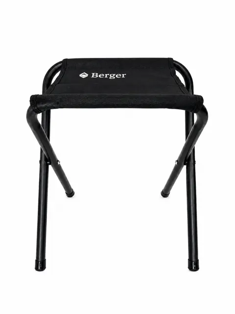 Табуретка складная туристическая Berger CF-2203 чёрная до 100 кг
