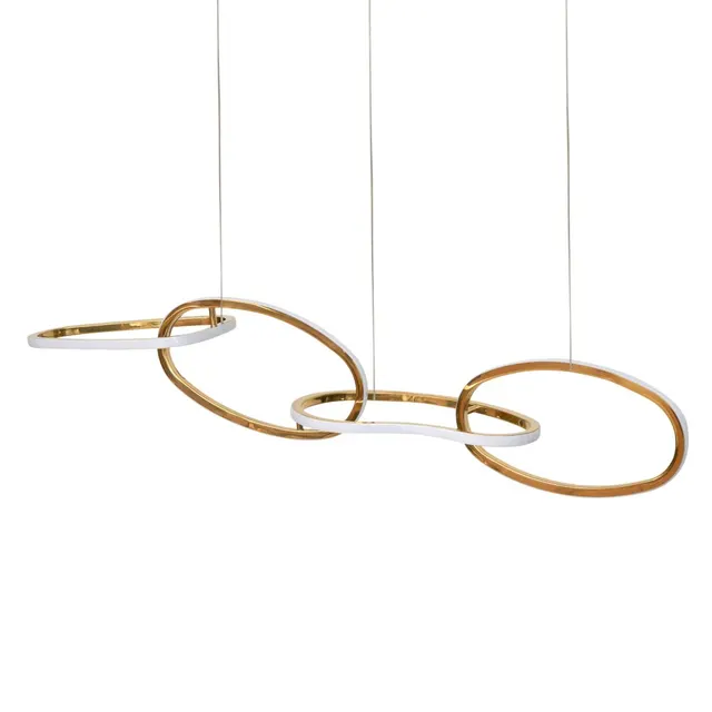 Люстра Berger 7017-PL-56 LED 56 Вт 3000 K, золотистый · 4