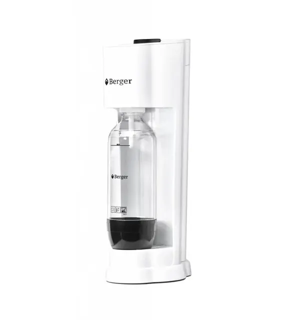 Набір для газування води Berger SM-102, білий: 1 балон CO2, 1 × 1 л · 10