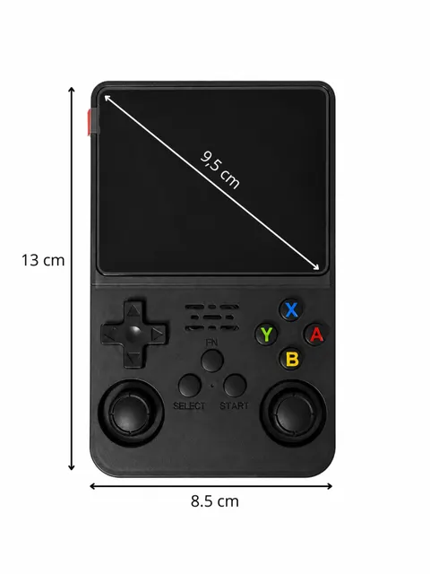 Портативная игровая консоль Bergs R36S 128 ГБ чёрная · 5
