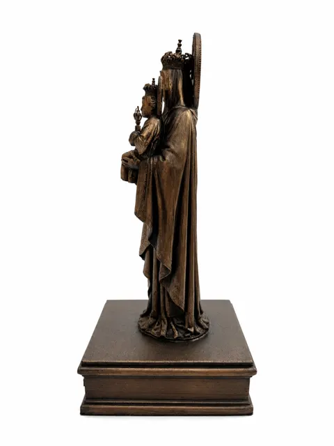 Статуэтка DIKOCE Дева Мария Ave Maria II 24 см, античная бронза · 5