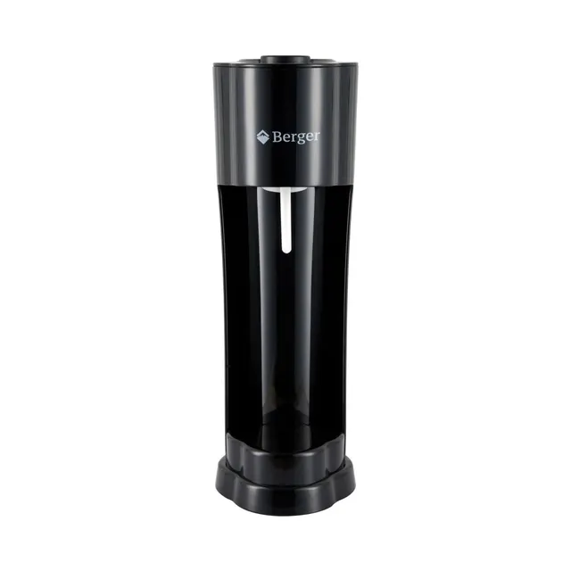 Сифон для газирования воды Berger SM-102 Black, баллон CO2 425 г, бутылка 1 л · 9