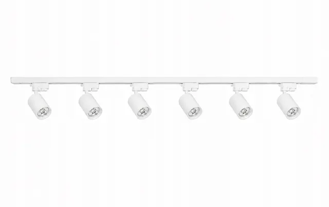 Комплект трекового освещения Bergs 511T2-200-I-6GU10 6 × GU10, белый · 1