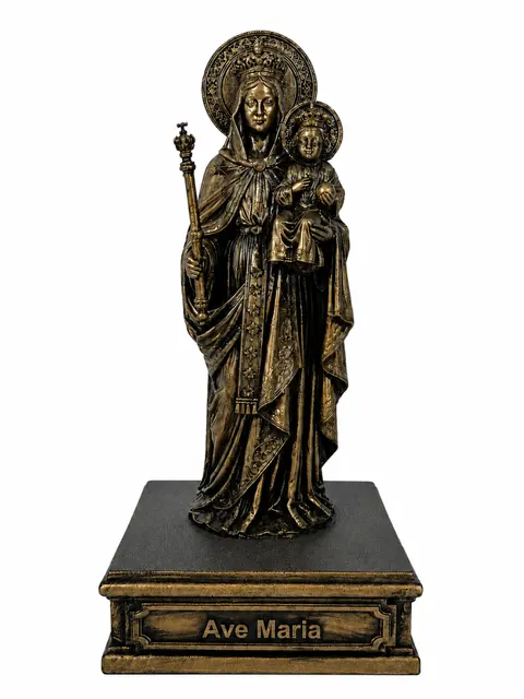 Статуэтка DIKOCE Дева Мария Ave Maria II 24 см, античная бронза · 1