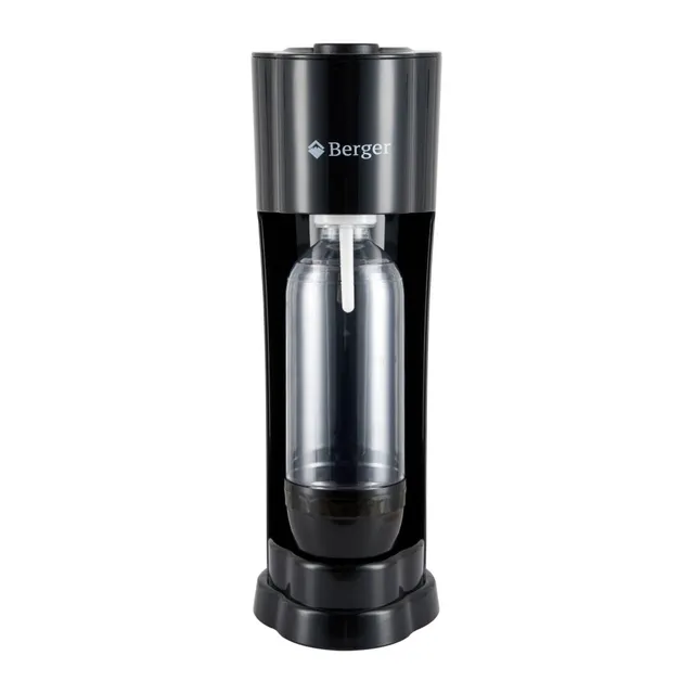 Сифон для газирования воды Berger SM-102 Black, баллон CO2 425 г, бутылка 1 л · 2