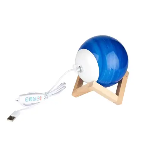 LED-ночник Berger 1039-NL-12 Glass Planet 3 Вт, синий · 2