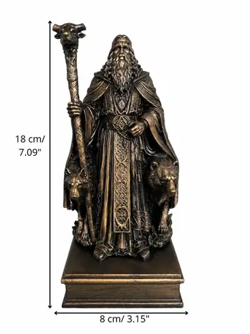 Статуэтка DIKOCE Велес 18 см, античная бронза · 6