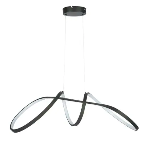 Люстра Berger 7021-PL-45 LED 45 Вт 4000 K, чорний · 2
