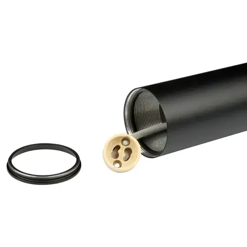 Подвесной светильник-тубус Berger 3031-PL-H50 GU10, чёрный · 2