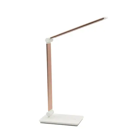 Настольная лампа Berger 1036-TL-9 LED 4000 K, розовое золото · 2