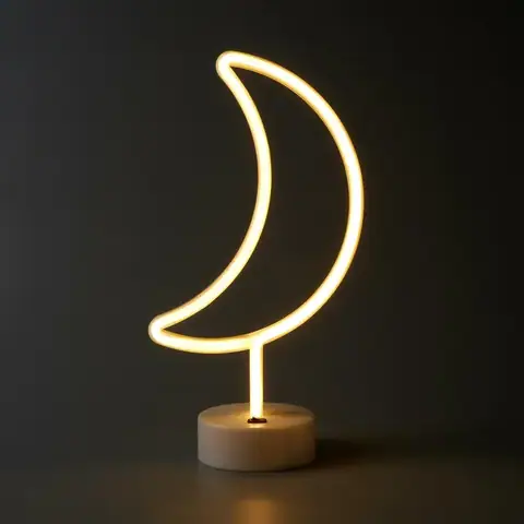 Настольный LED-ночник Arnolux 417-07-YL Месяц 1,7 Вт, жёлтый · 1