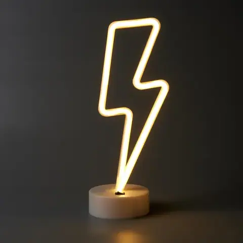 Настольный LED-ночник Arnolux 417-08-YL Молния 1,9 Вт, жёлтый · 1