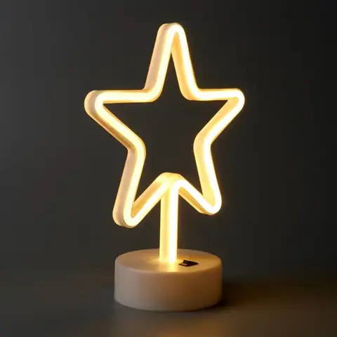 Настольный LED-ночник Arnolux 417-06-YL Звезда 1,9 Вт, жёлтый · 2