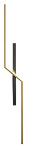 Бра Berger 1038-WL-13 LED 13 Вт 3000 K, чёрный, золотистый