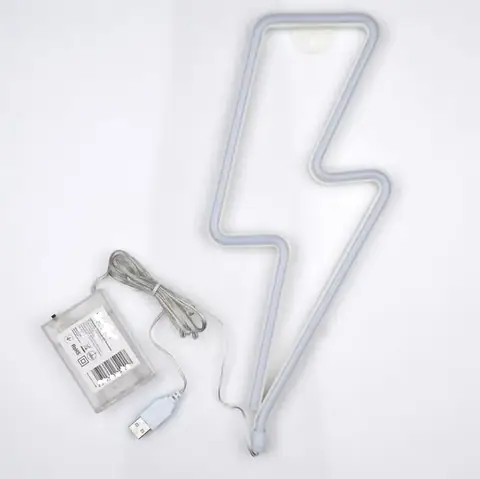 Декоративний LED-неон Arnolux 417-54-YL Блискавка 1,7 Вт, жовтий · 2