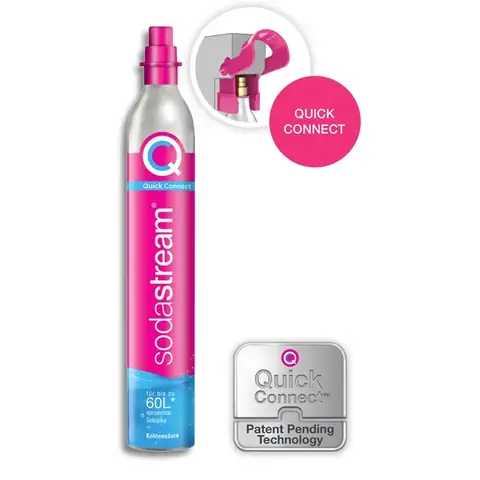 Обмен 2 розовых баллонов CO2 Quick Connect по 425 г - Berger / SodaStream / другие · 2