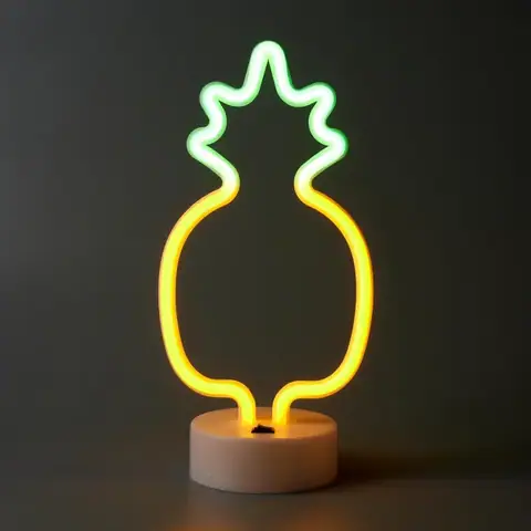 Настільний LED-нічник Arnolux 417-12-YLGR Ананас 1,7 Вт, жовтий, зелений · 1