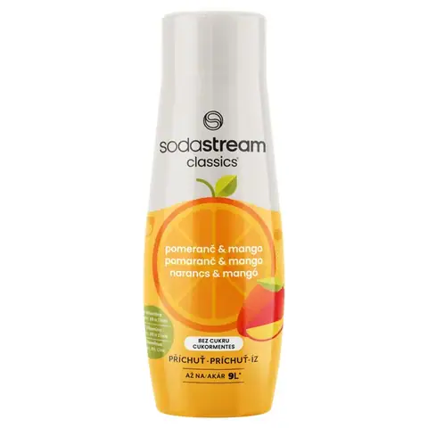 Сироп SodaStream Апельсин-манго без сахара, 440 мл